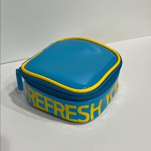 LANEIGE Turquoise and Yellow “REFRESH YOUR MIND” Pouch